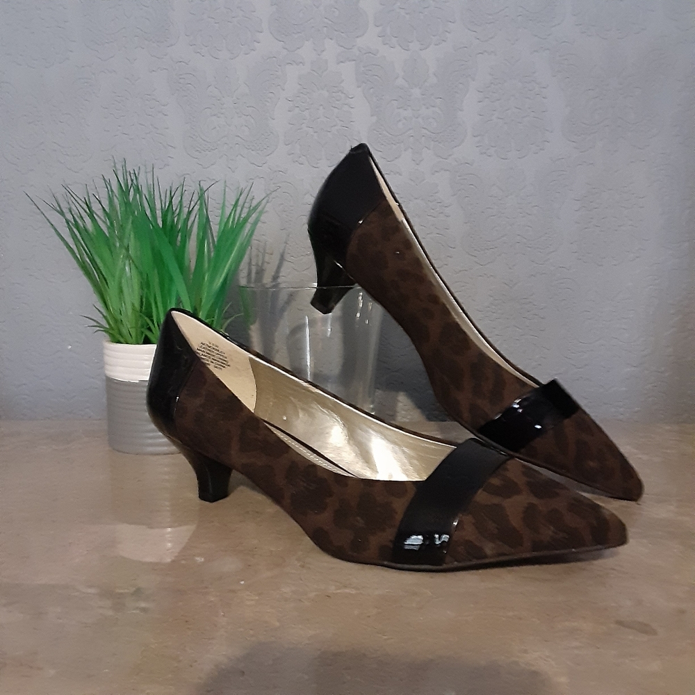 Leopard Print Pumps